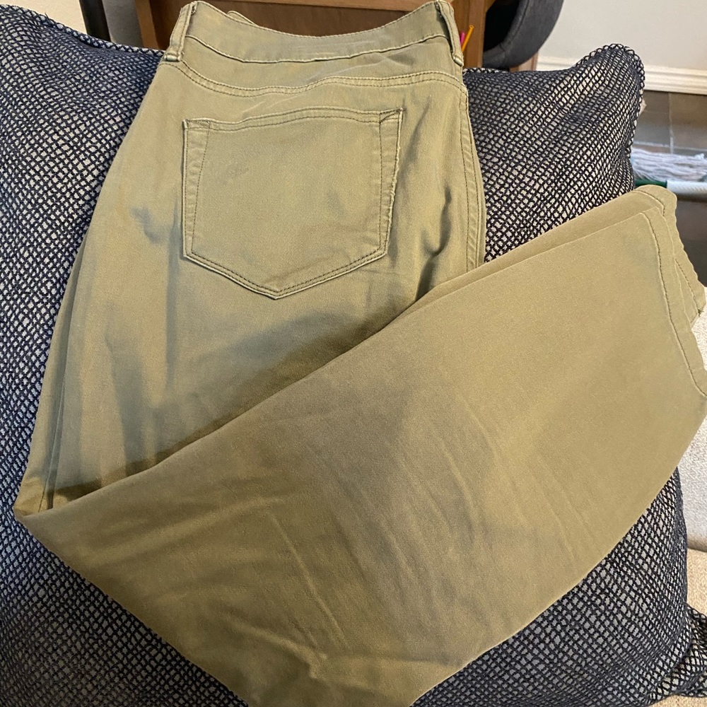 Green pants